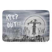 Halloween Horror Creepy Scarecrow Bath Mat (Voorkant)
