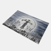 Halloween Horror Creepy Scarecrow Doormat Deurmat (Schuin)