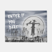 Halloween Horror Creepy Scarecrow Doormat Deurmat (Voorkant)