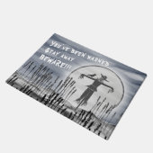 Halloween Horror Creepy Scarecrow Doormat Deurmat (Schuin)