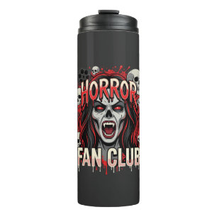 Halloween Horror Fan Club Vampier Schedel Thermosbeker