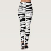 Halloween Horror Film Mummy Bandages Leggings (Achterkant)