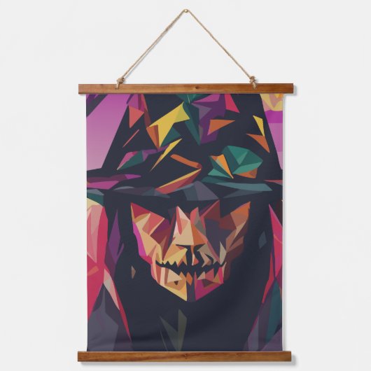 Halloween Horror Hangend Wandkleed (Voorkant)