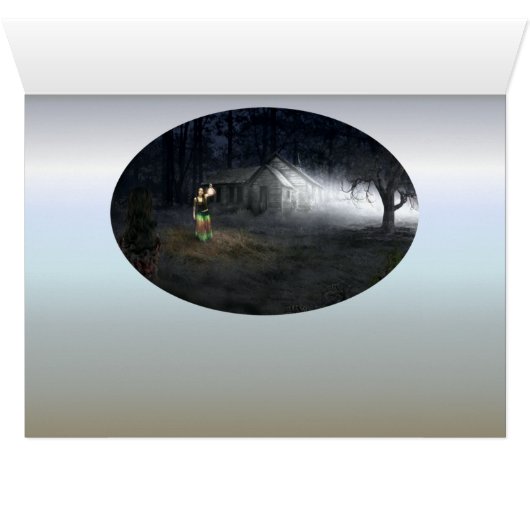 Halloween Horror House (Binenzijde Horizontaal (Onderkant))