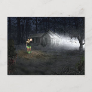 Halloween Horror House Briefkaart