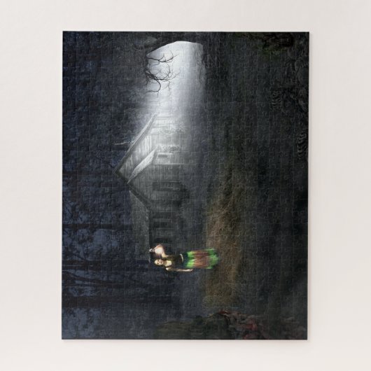 Halloween Horror House Legpuzzel (Verticaal)