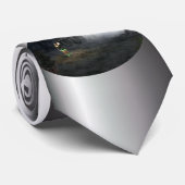 Halloween Horror House Stropdas (Opgerold)