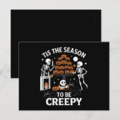 Halloween Horror is het seizoen om griezelig te zi Briefkaart (Voorkant / Achterkant)