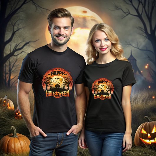 Halloween Horror Landscape T-shirt