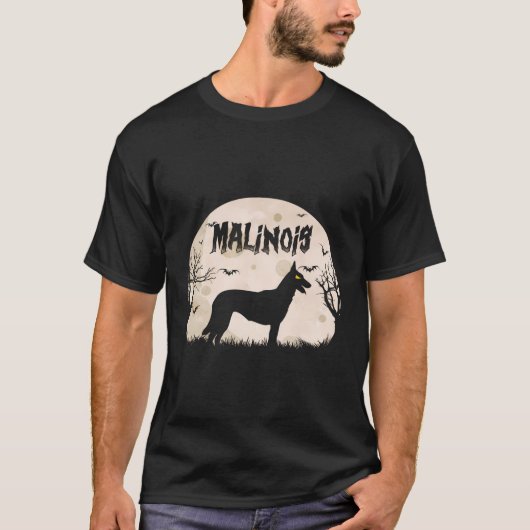 Halloween Horror Malinois T-shirt (Voorkant)