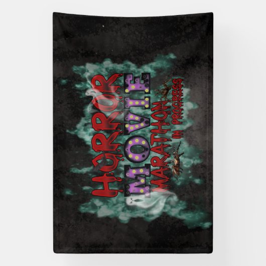 Halloween Horror Movie Marathon In Progress Spandoek (Verticaal)