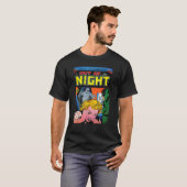 Halloween Horror Mummy Zombie Comic Book R T-shirt (Voorkant volledig)