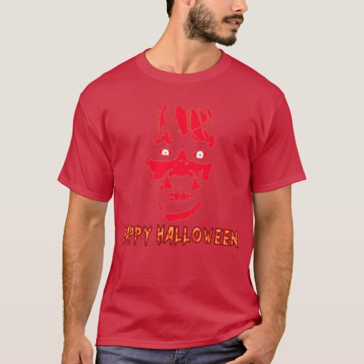Halloween Horror Night cadeau T-shirt (Voorkant)