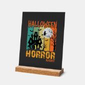 Halloween Horror Night Spokenhuis Vector_1 Acryl Bord (Hoek)