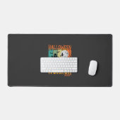 Halloween Horror Night Spokenhuis Vector_1 Bureaumat (Keyboard & Muis)