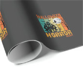 Halloween Horror Night Spokenhuis Vector_1 Cadeaupapier (Rol Hoek)