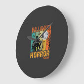 Halloween Horror Night Spokenhuis Vector_1 Grote Klok (Hoek)