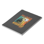 Halloween Horror Night Spokenhuis Vector_1 Notitieblok (Linkerzijde)