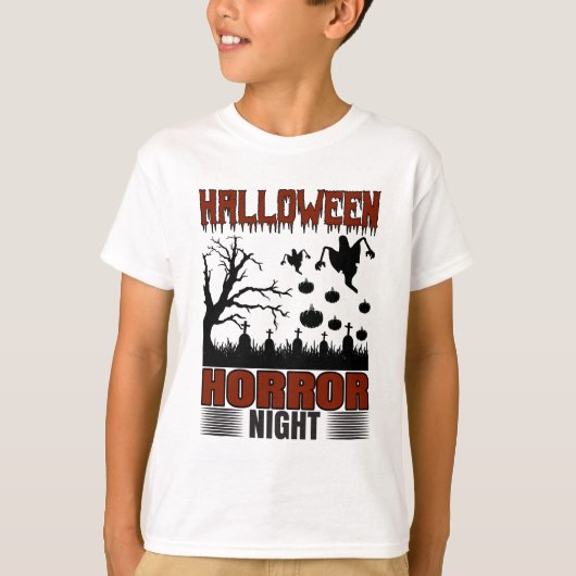 Halloween Horror Night T-shirt (Voorkant)