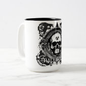 Halloween Horror Night Tweekleurige Koffiemok (Voorkant links)