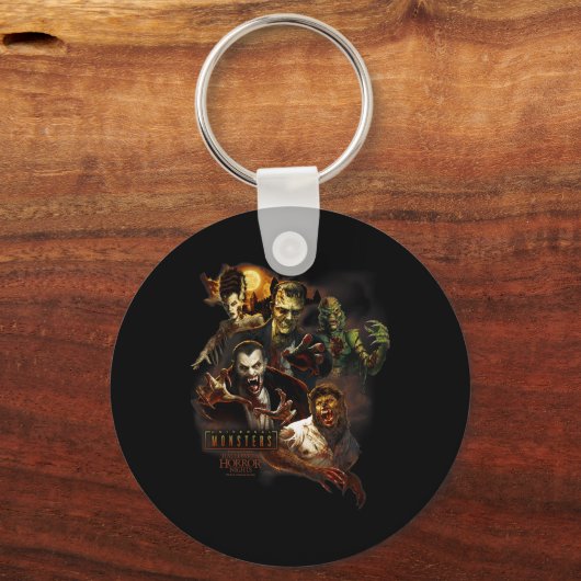 Halloween Horror Nights HHN Universele Monsters Sleutelhanger (Voorkant)