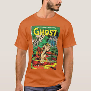 Halloween Horror Oude Weerwolf Strips Retro T-shirt