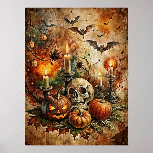 Halloween Horror Poster (Voorkant)