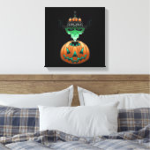 Halloween Horror Punk Zombie Canvas Afdruk (Insitu (Slaapkamer))