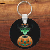 Halloween Horror Punk Zombie Sleutelhanger (Voorkant)