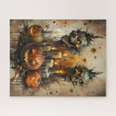 Halloween Horror Puzzel Legpuzzel (Horizontaal)