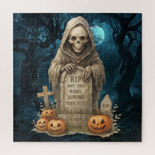 Halloween Horror Puzzel Legpuzzel (Verticaal)