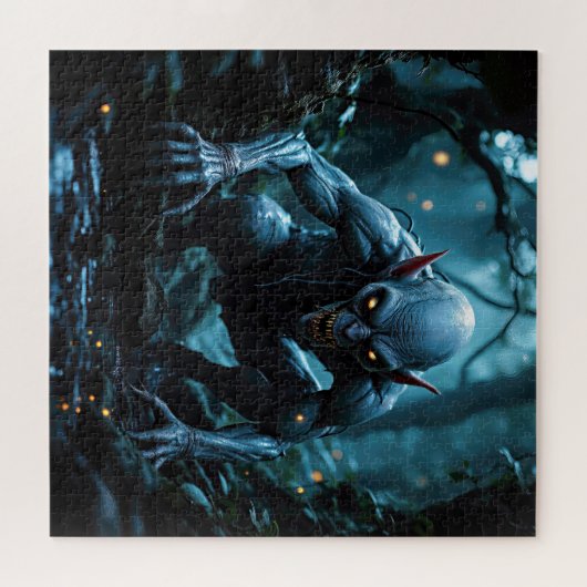 Halloween Horror Puzzel Legpuzzel (Horizontaal)