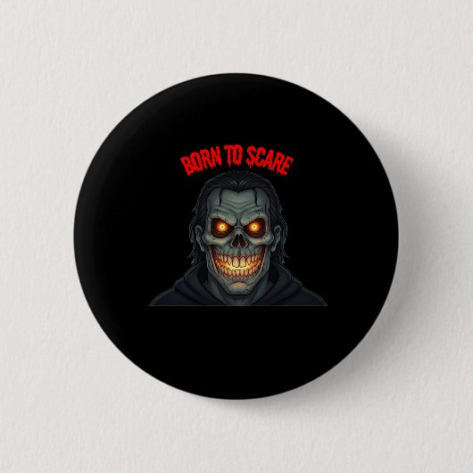 Halloween Horror Ronde Button 5,7 Cm (Voorkant)