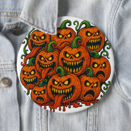 Halloween Horror Ronde Button 6,0 Cm