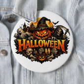Halloween Horror Ronde Button 6,0 Cm (In situ)