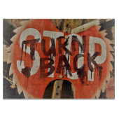 Halloween Horror Saw Snijplank (Voorkant)