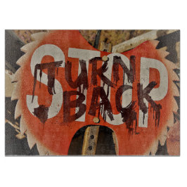 Halloween Horror Saw Snijplank