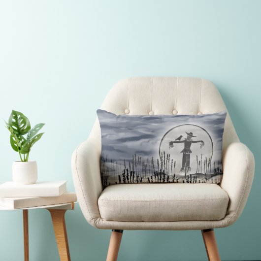 Halloween Horror Scarecrow Throw Cushion Kussen (Stoel)
