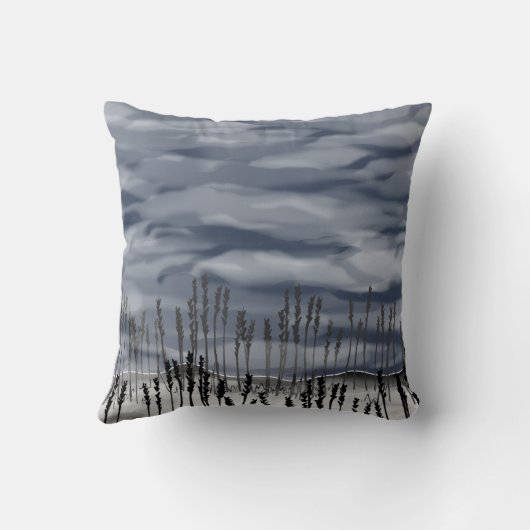 Halloween Horror Scarecrow Throw Cushion Kussen (Achterkant)