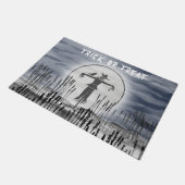 Halloween Horror Scarecrow Trick or treat Deurmat (Schuin)