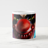 Halloween Horror Scary Clown Personalized Grote Koffiekop (Voorkant)