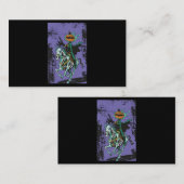 Halloween Horror Skeleton Cowboy Riding Horse Hall Visitekaartje (Voorkant / Achterkant)