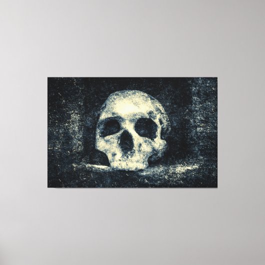 Halloween Horror Skull Canvas Afdruk (Voorkant)