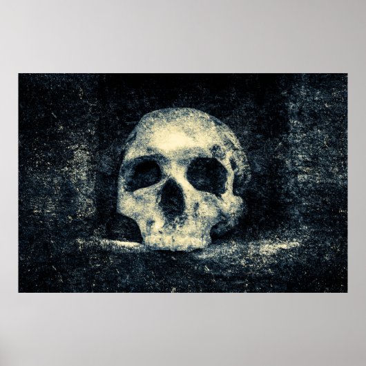 Halloween Horror Skull Poster (Voorkant)