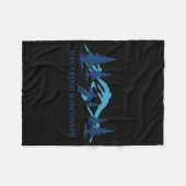 Halloween Horror Spooky Seizoen Fleece Deken (Voorkant (Horizontaal))