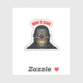 Halloween Horror Sticker (Vel)