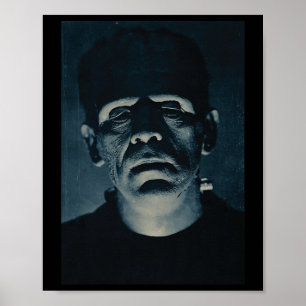 Halloween Horror stripboek Retro film Poster
