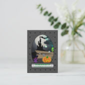 Halloween Horror Supplies - Ghost Ghoulish Gear Visitekaartje (Staand voorkant)