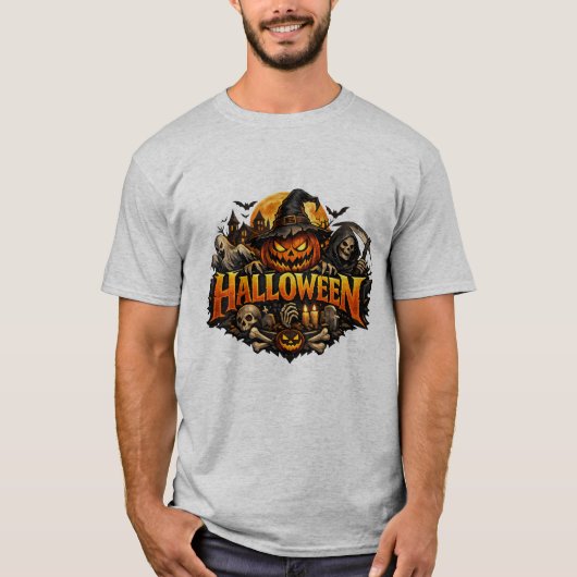 Halloween Horror T-shirt (Voorkant)