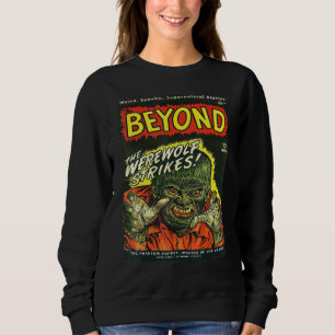 Halloween Horror Werewolf Comic Book Retro Trui